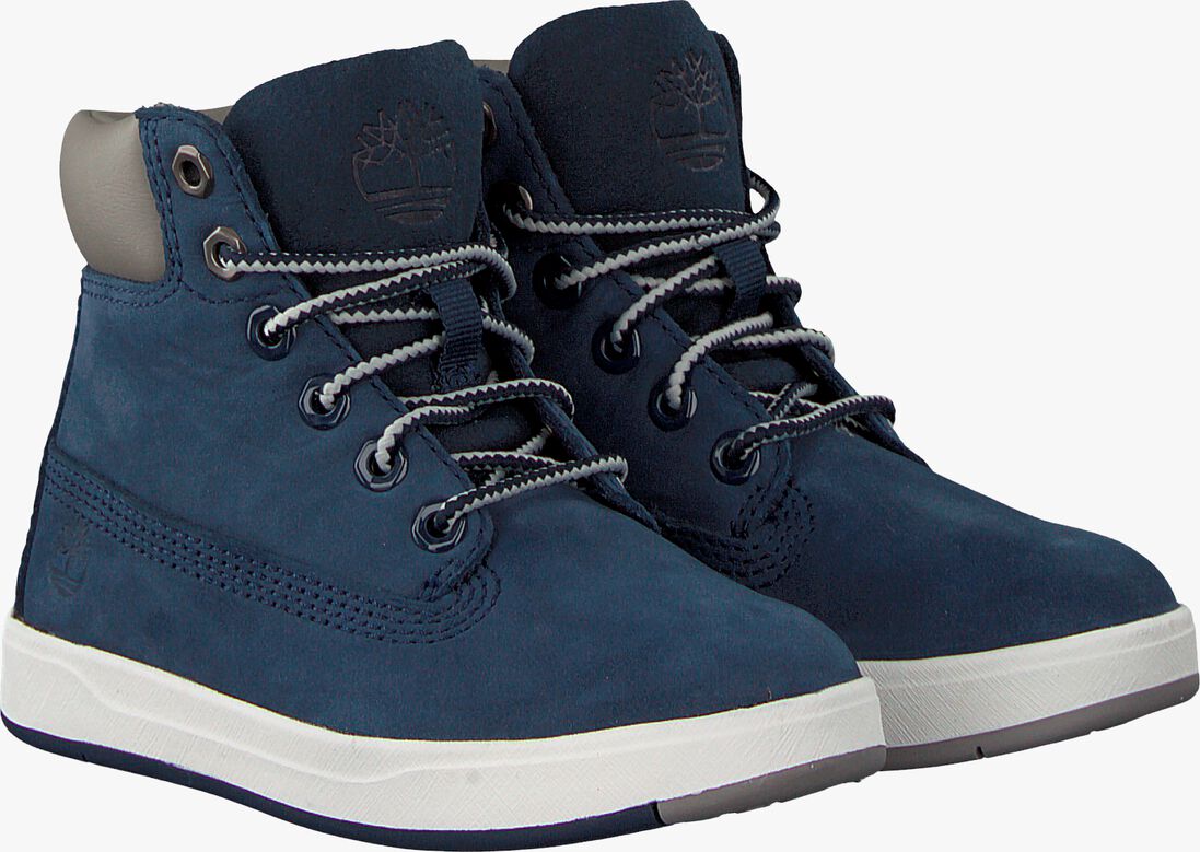 TIMBERLAND blauwe timberland hoge sneaker davis square 6 inch kids