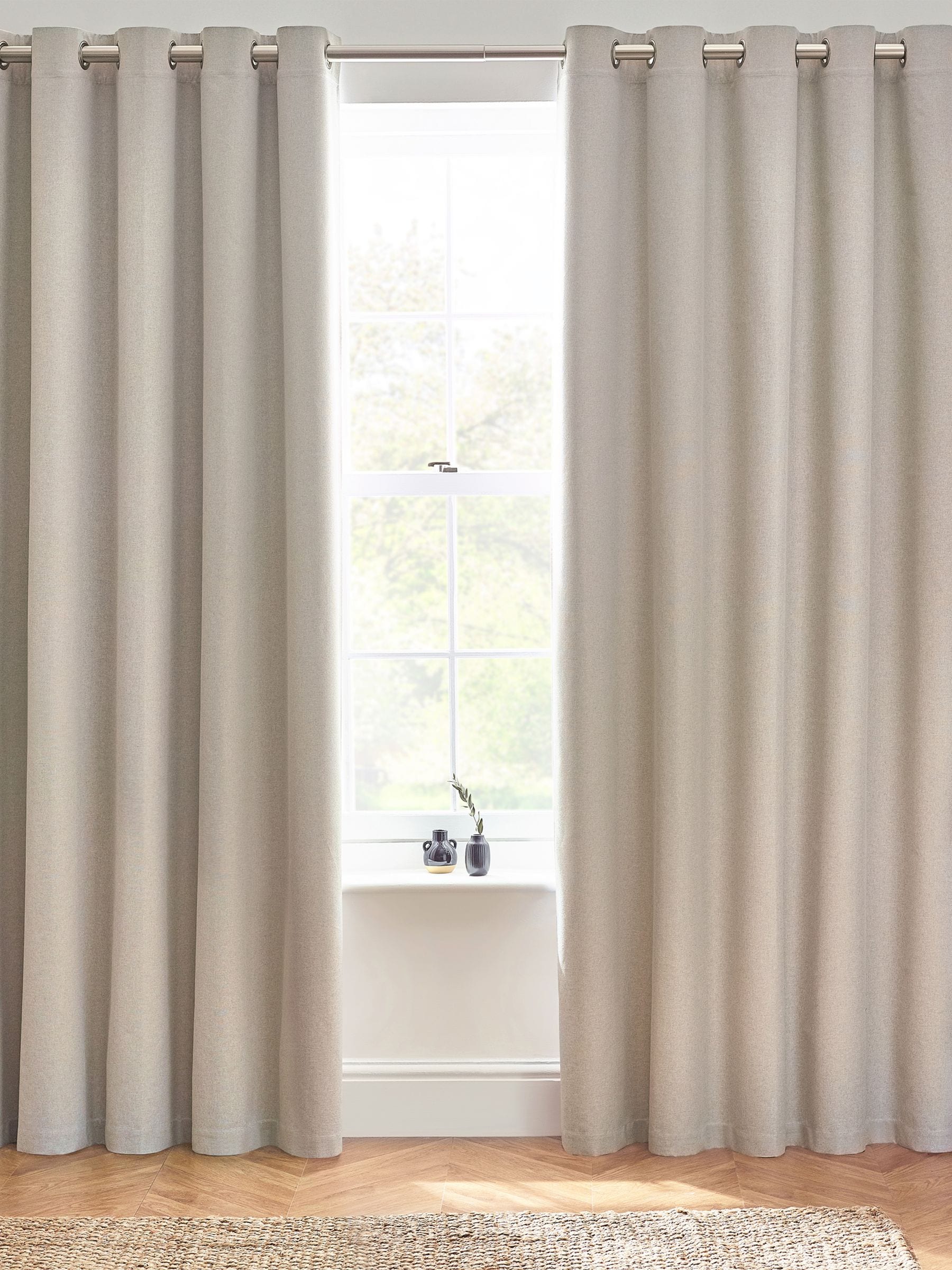 furn. Dawn 100% Blackout Thermal Eyelet Curtains