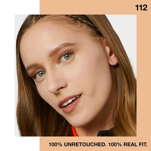 Maybelline Fit Me Matte   Poreless Foundation, 112 Soft Beige