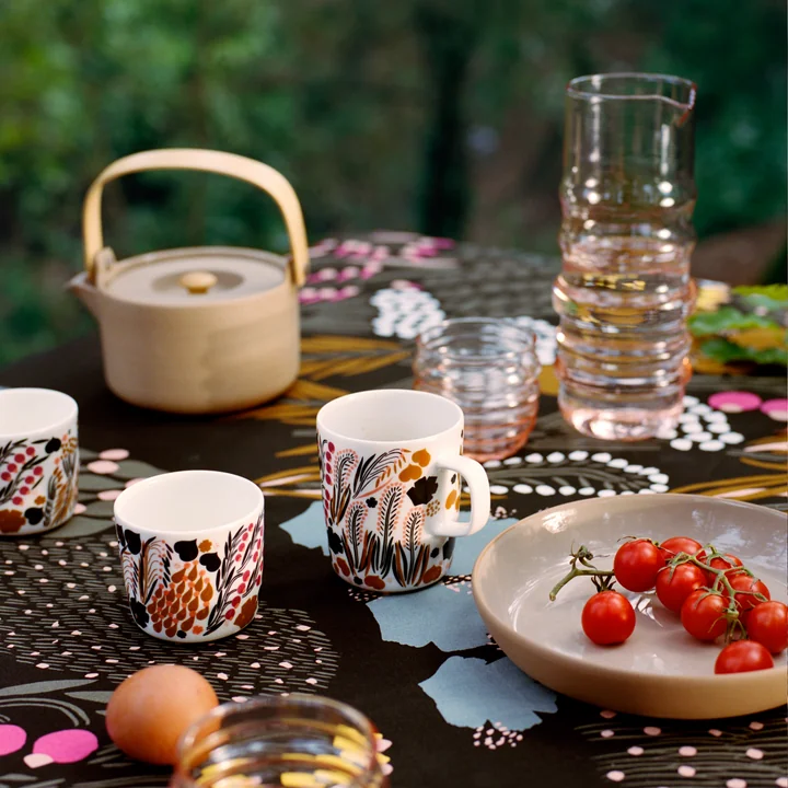Marimekko - Sukat Makkaralla Wasserglas 200 ml, klar (2er-Set)