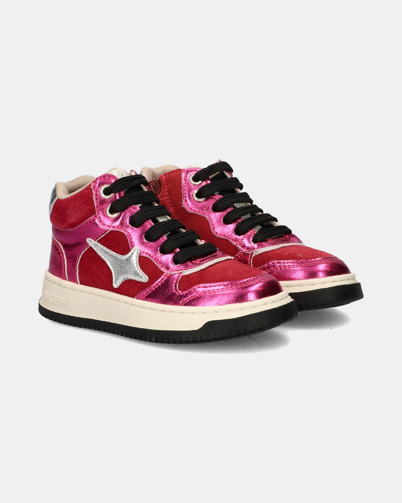 Shoesme Hoge sneakers  - roze