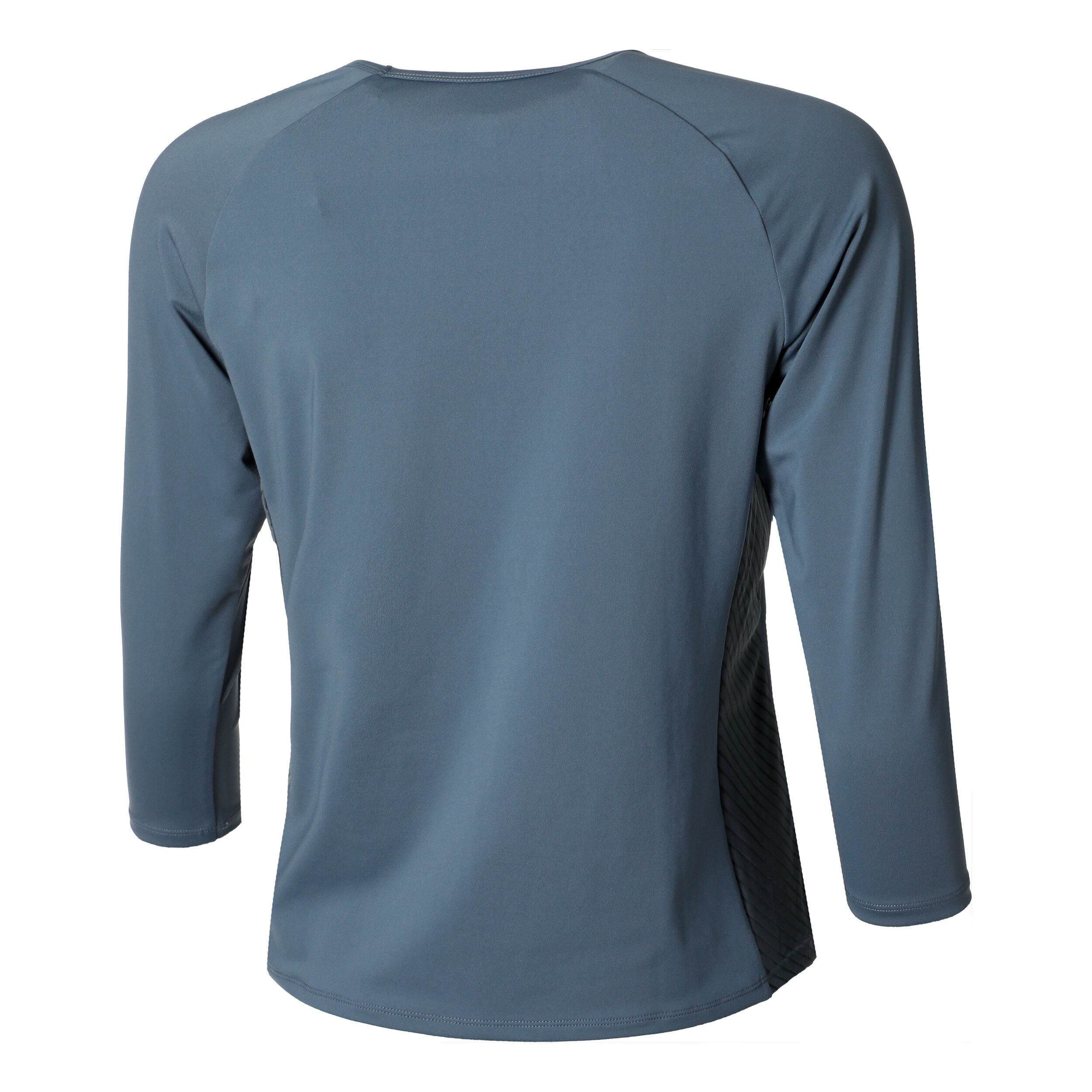 Quiet Please Perspectives Stripes Haut Manches Longues Femmes - Bleu