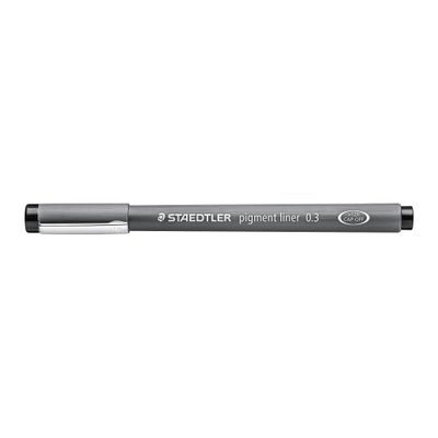 STAEDTLER pigment liner - Feutre fin - 0.3 mm - noir