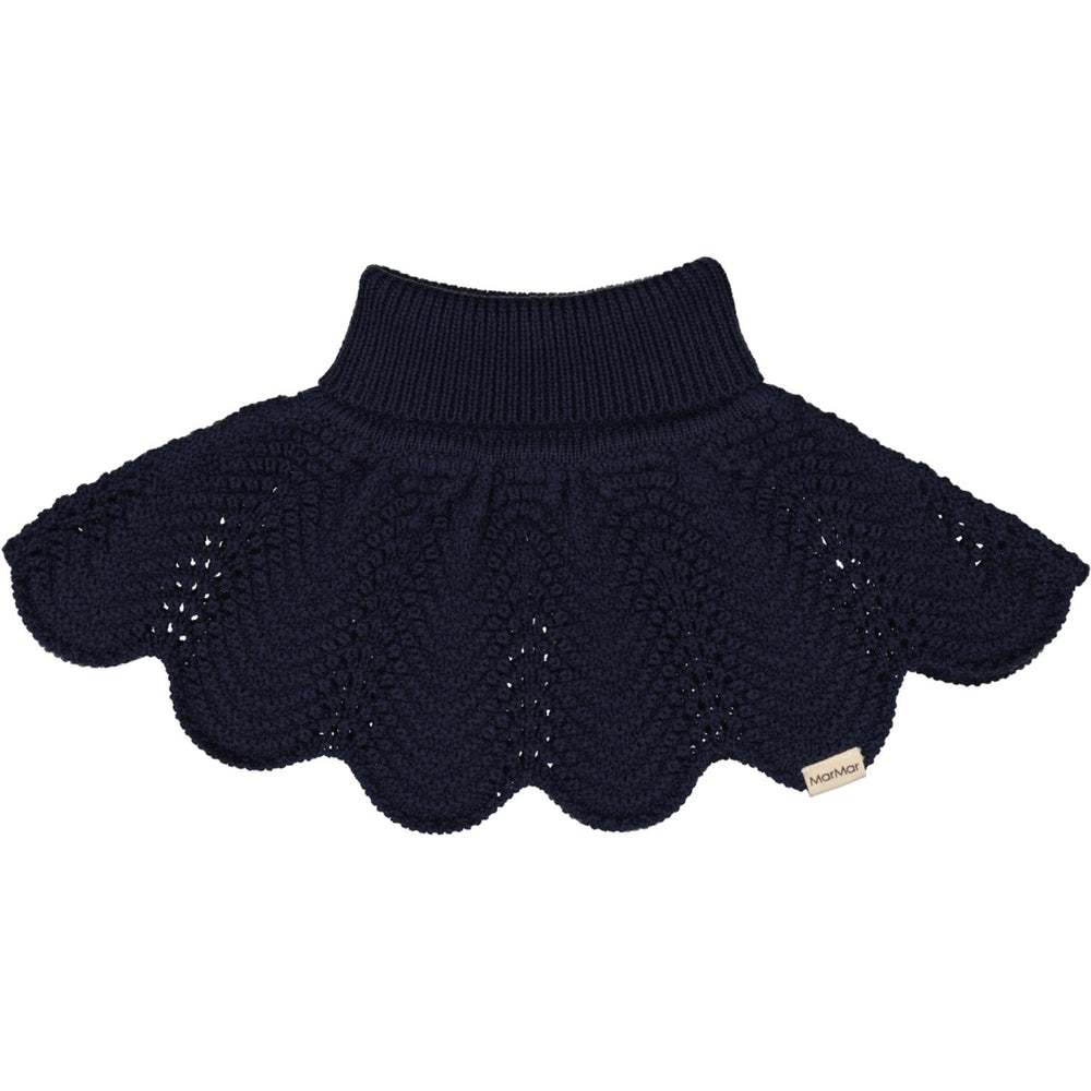 Køb MarMar Light Cotton Wool Lace Ink Strikket Halsedisse