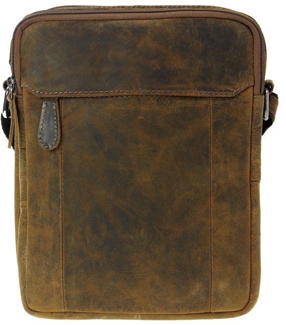 LD Lederwaren Unisex Bag XL Bruin