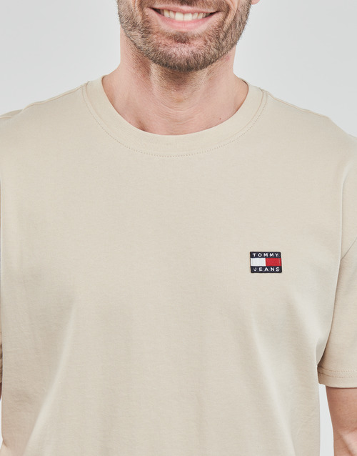 Tommy Jeans - TJM CLSC TOMMY XS BADGE TEE - Beige