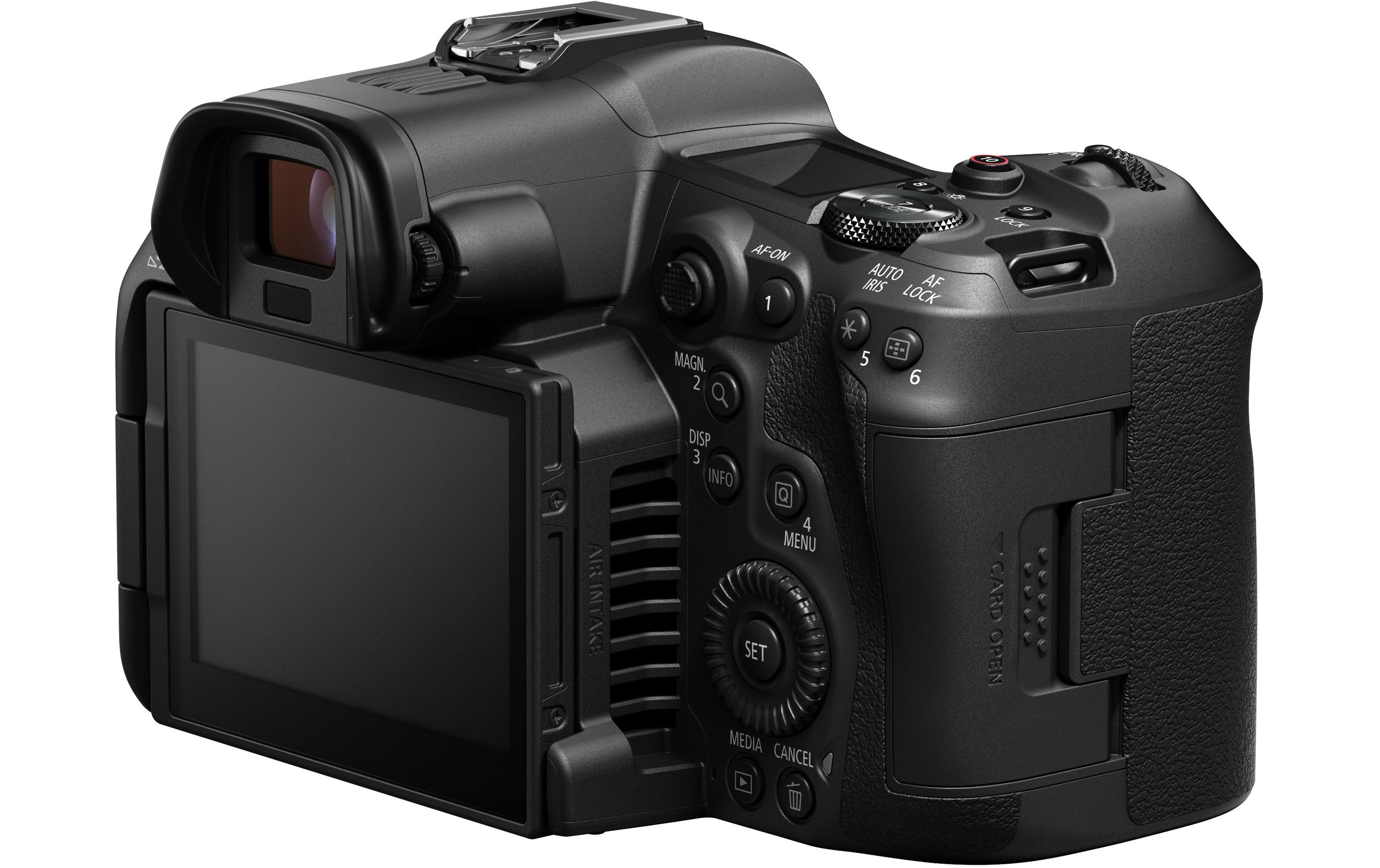 Fotokamera EOS R5 C Kit AV PRO MK2 4000 GB Speicherkarte<br>Canon EOS R5 C Professionelle Systemkamera für Fotografen und Videoproduzenten inklusive Speicherkarte