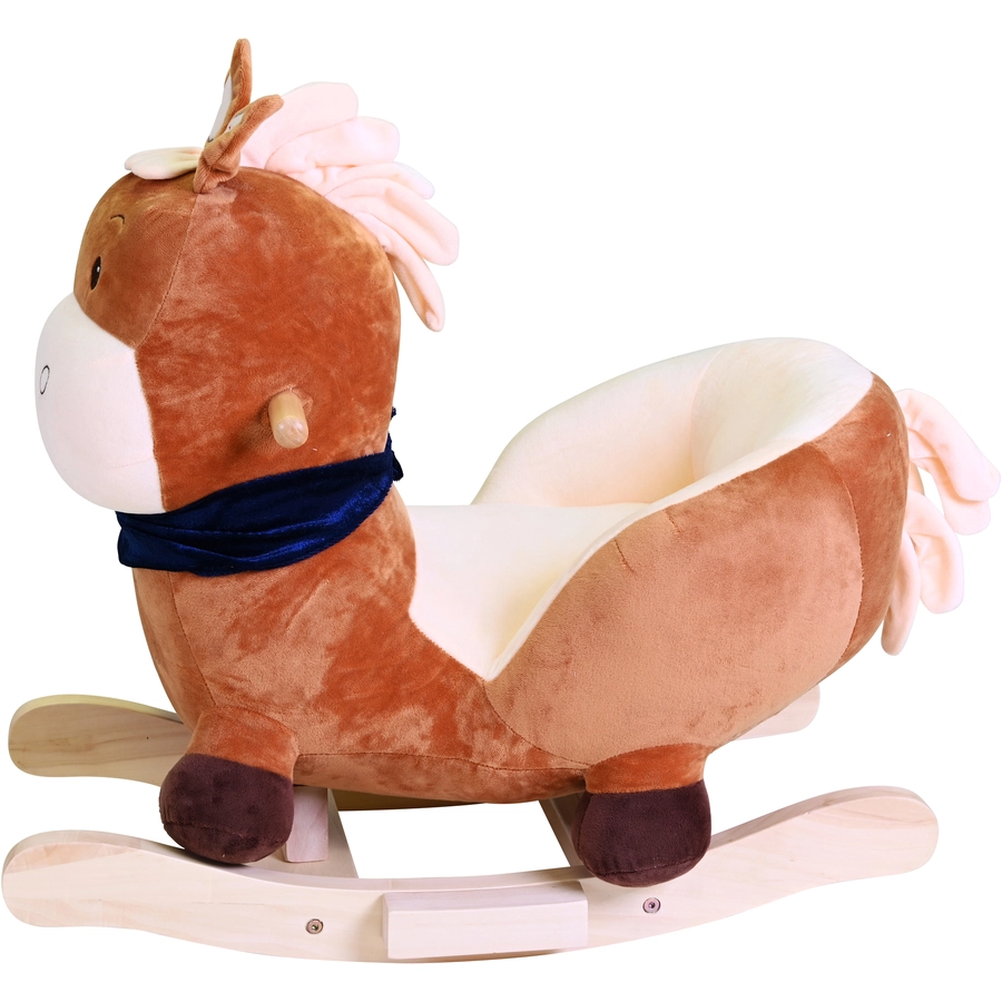 knorr toys® Schaukeltier Seppl horse brown braun