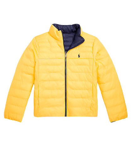 Polo Ralph Lauren Steppjacke - Umkehrbar - Classics - Navy/Gelb