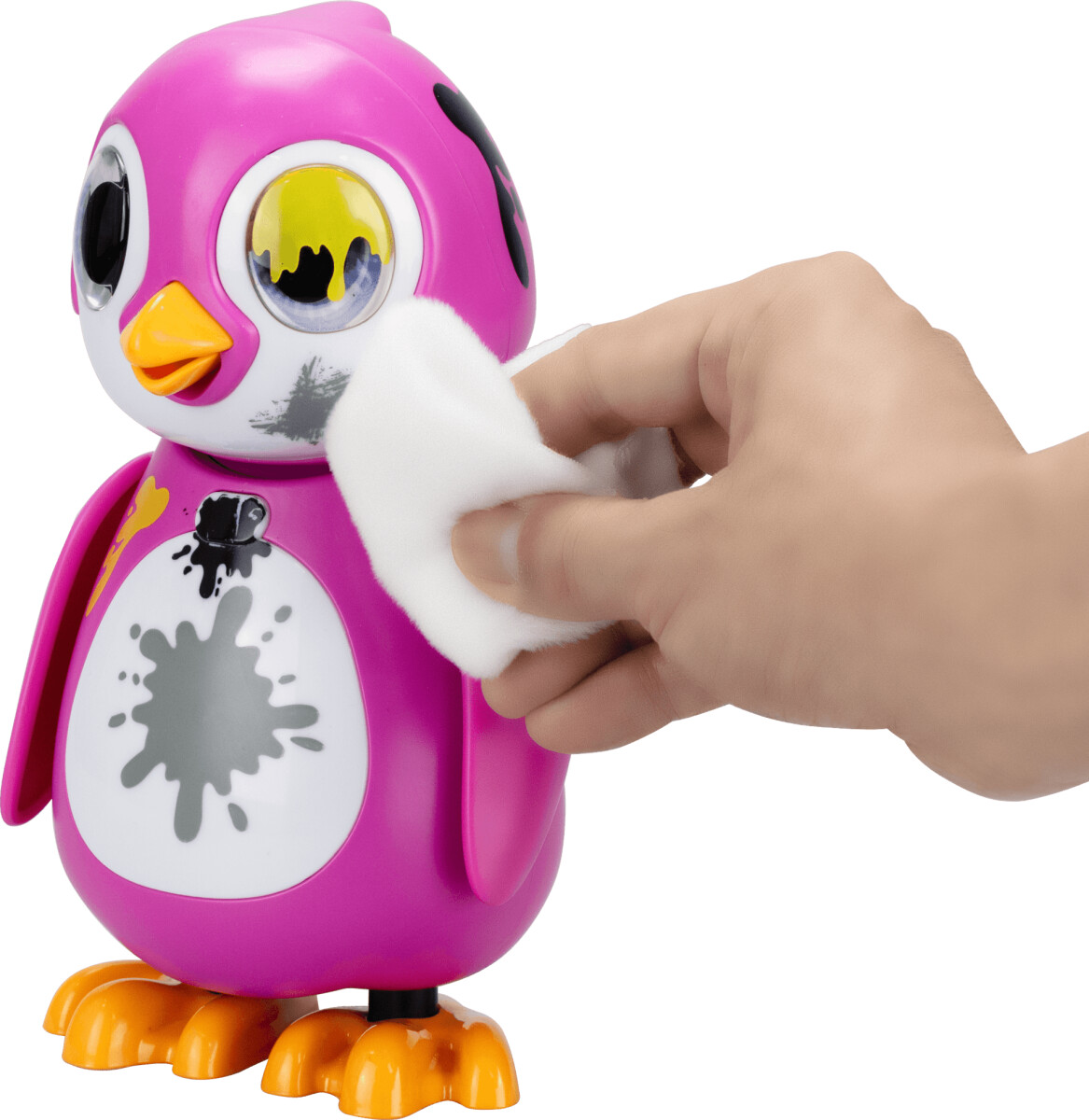 Silverlit - Rescue Penguin - Interaktiv Pingvin Legetøj - Pink