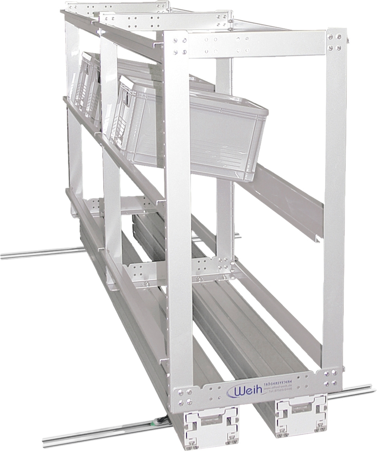 Weih-tec  Load Move R2 Heckgaragen-Regalsystem