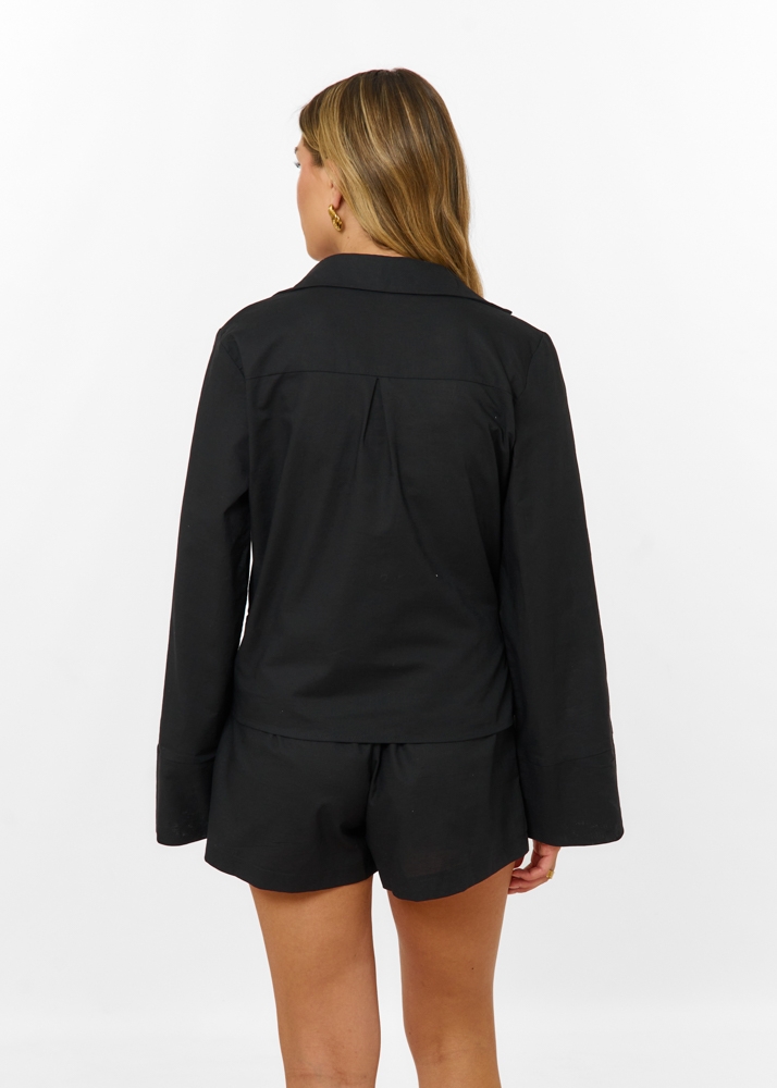 Lynn blouse zwart