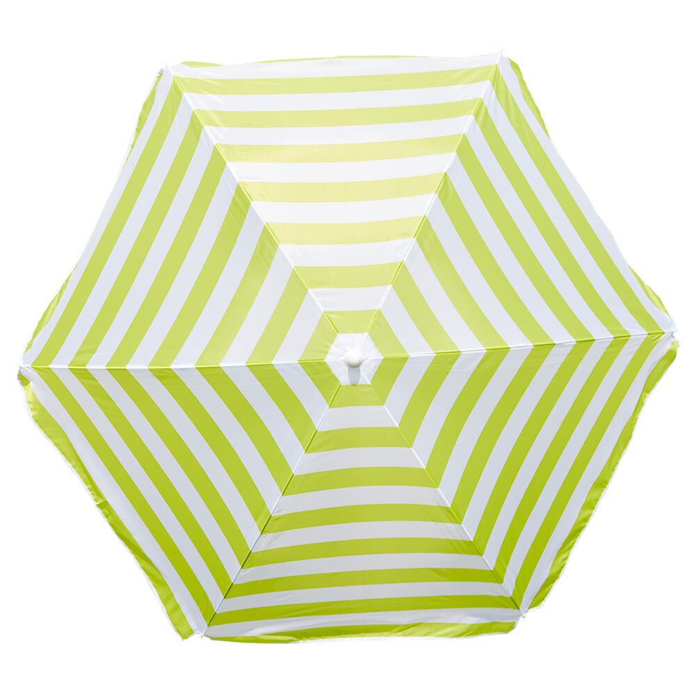 Parasol de plage rayé
