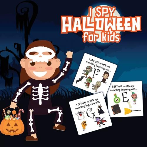 I Spy Halloween For Kids: Picture Riddles For Kids Ages 2-6 Fall Season For Toddlers + Kindergarteners Fun Guessing Game Book (Paperback)