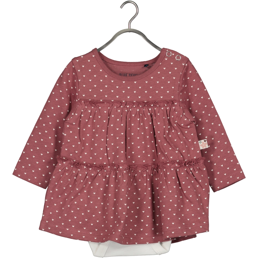 BLUE SEVEN Bodykleid Aubergine