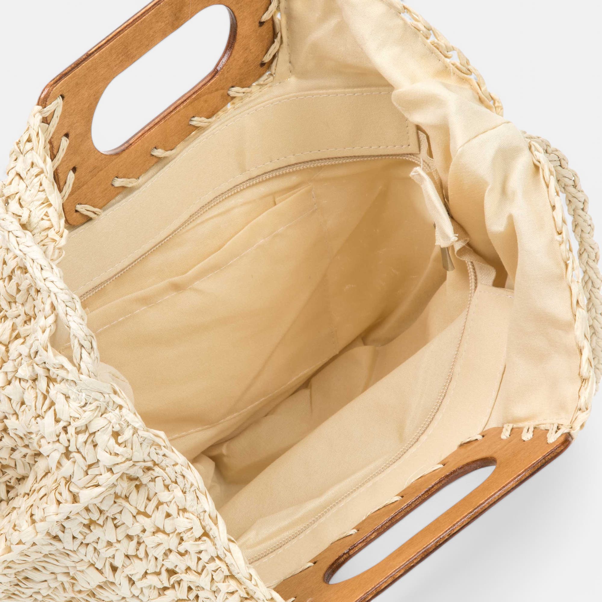 Sac bandoulière beige