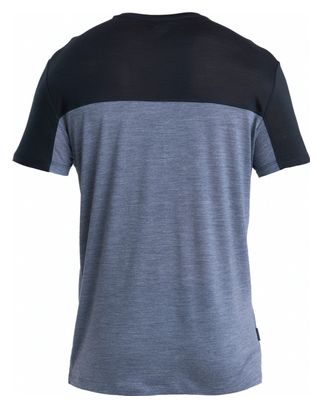 T-Shirt Technique Icebreaker Merinos 125 Cool-Lite Sphere III Gris/Noir