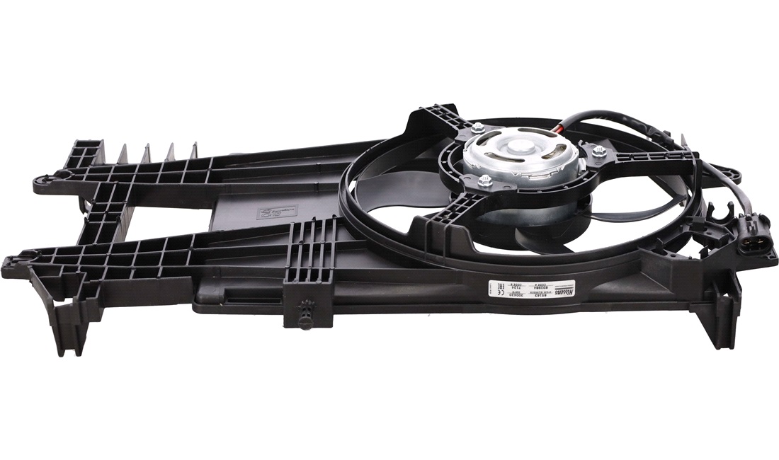 Ventilator, motorkøling