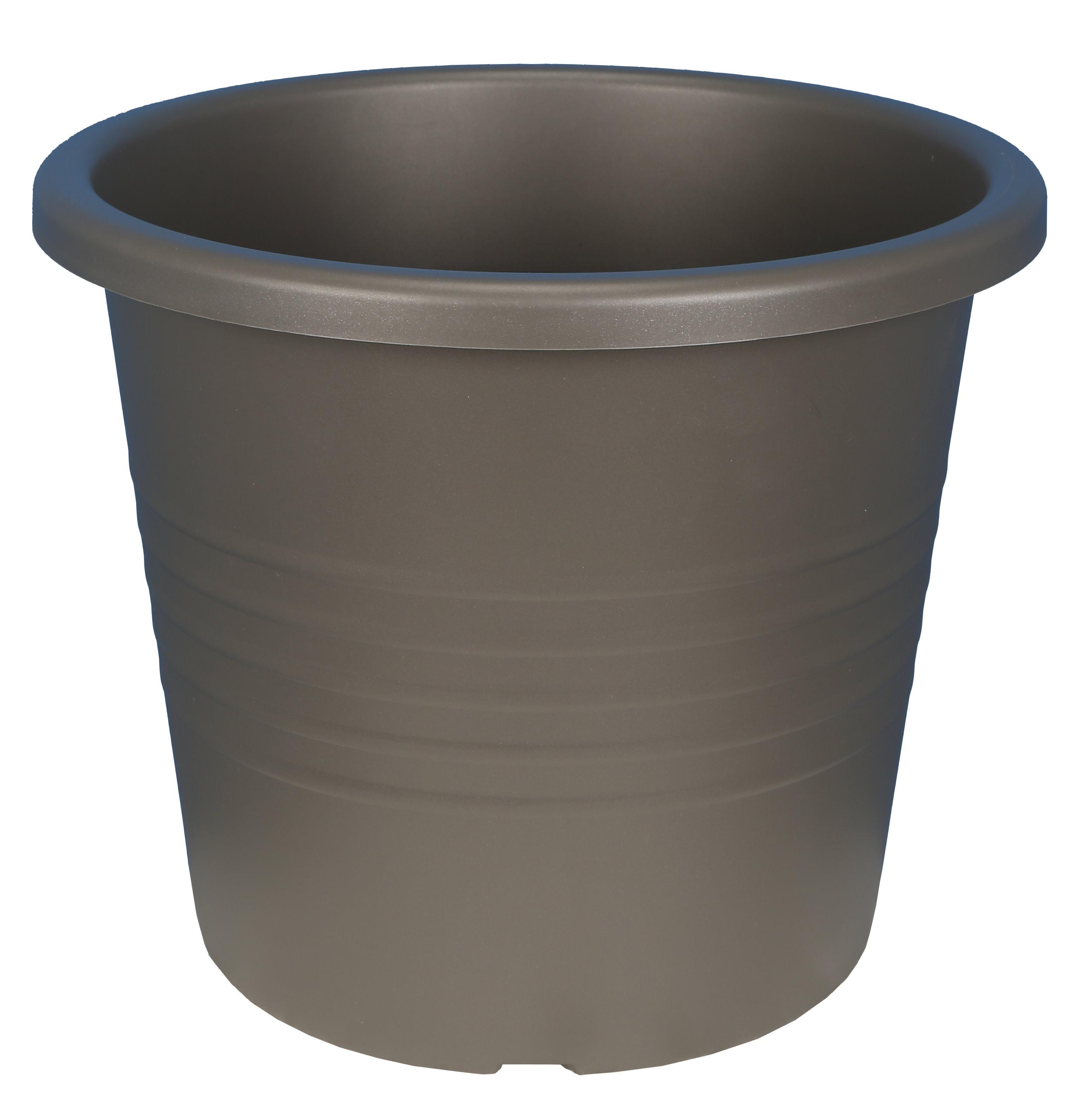 POT RONDA D.20CM GRIS 3.7L
