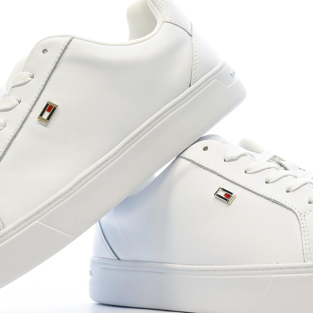 Tommy Hilfiger Baskets Blanches Femme Tommy Hilfiger FW0FW08072