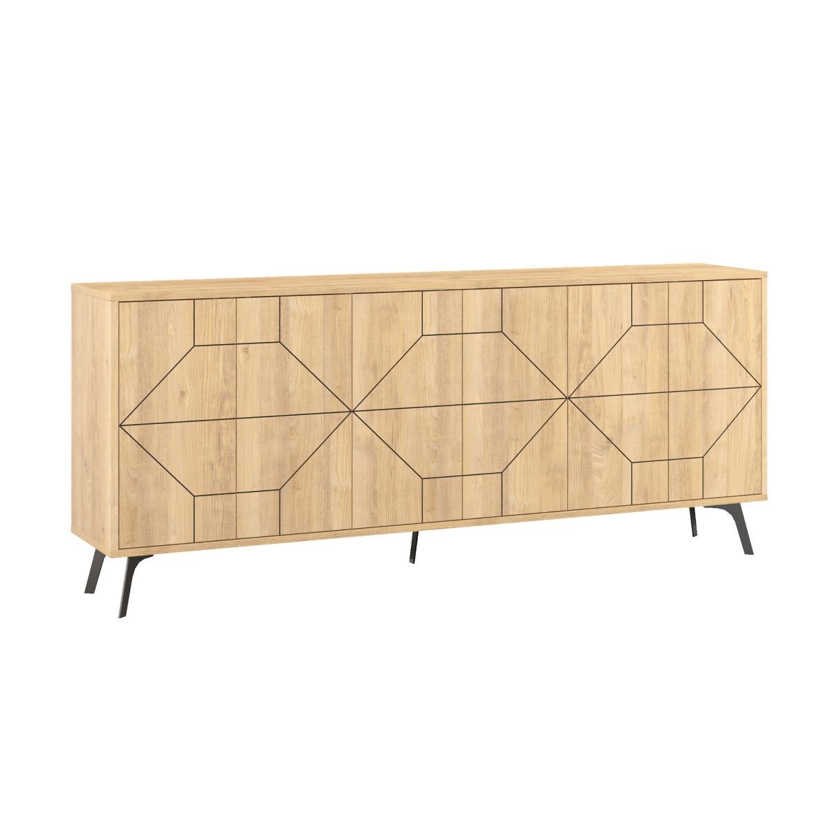Calicosy - DUNE Buffet met 6 versierde - H77,4 cm