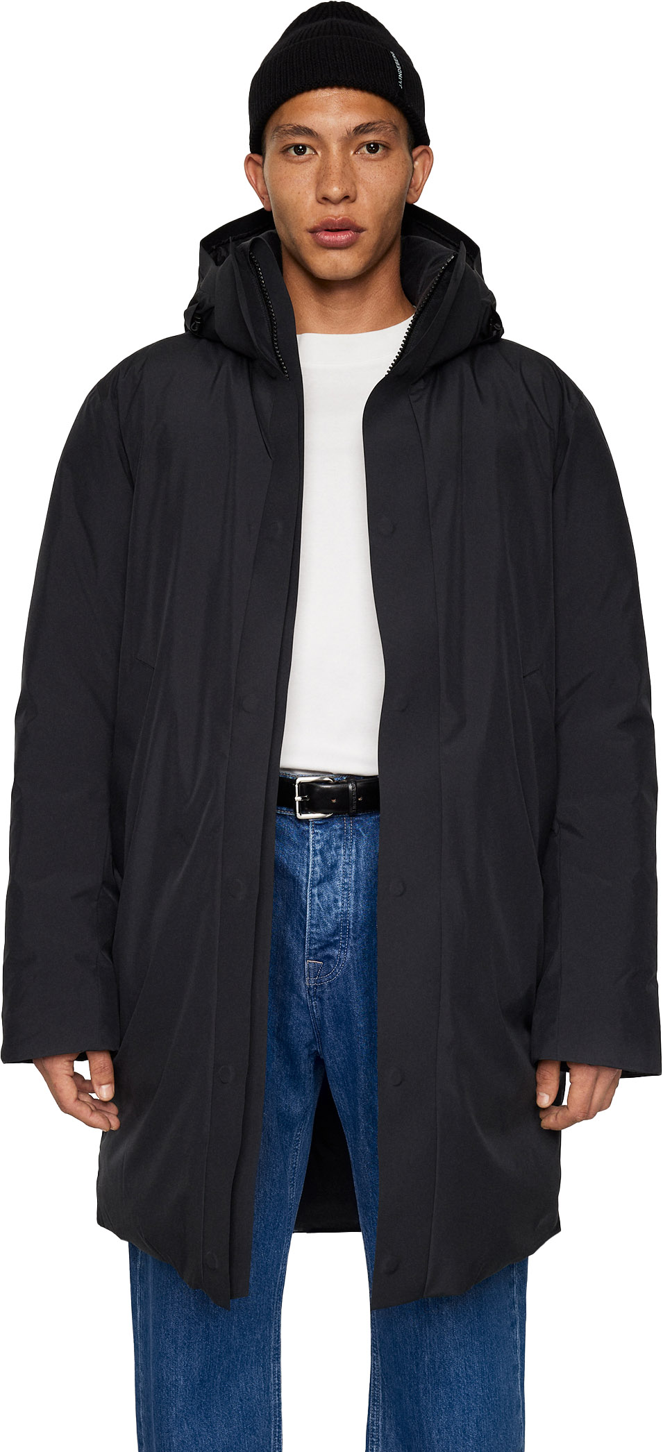 Alon Down Parka Herre Black
