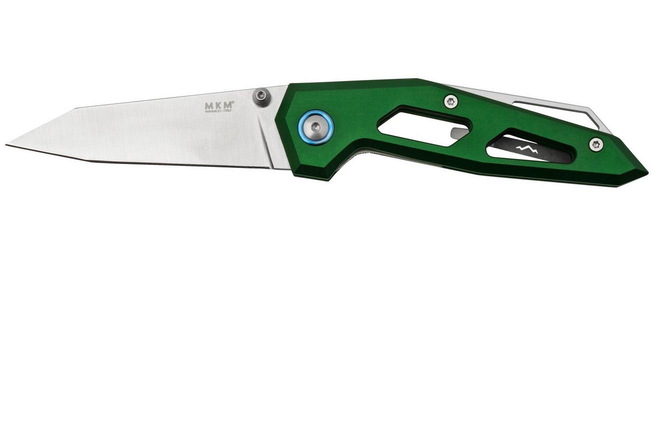 MKM Edge Linerlock EGL-AGR Green Aluminum zakmes, Graciut design