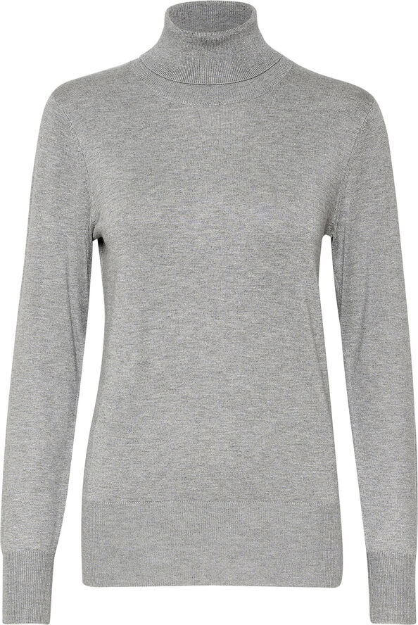 Kaffe Astrid Roll Neck Grey melange