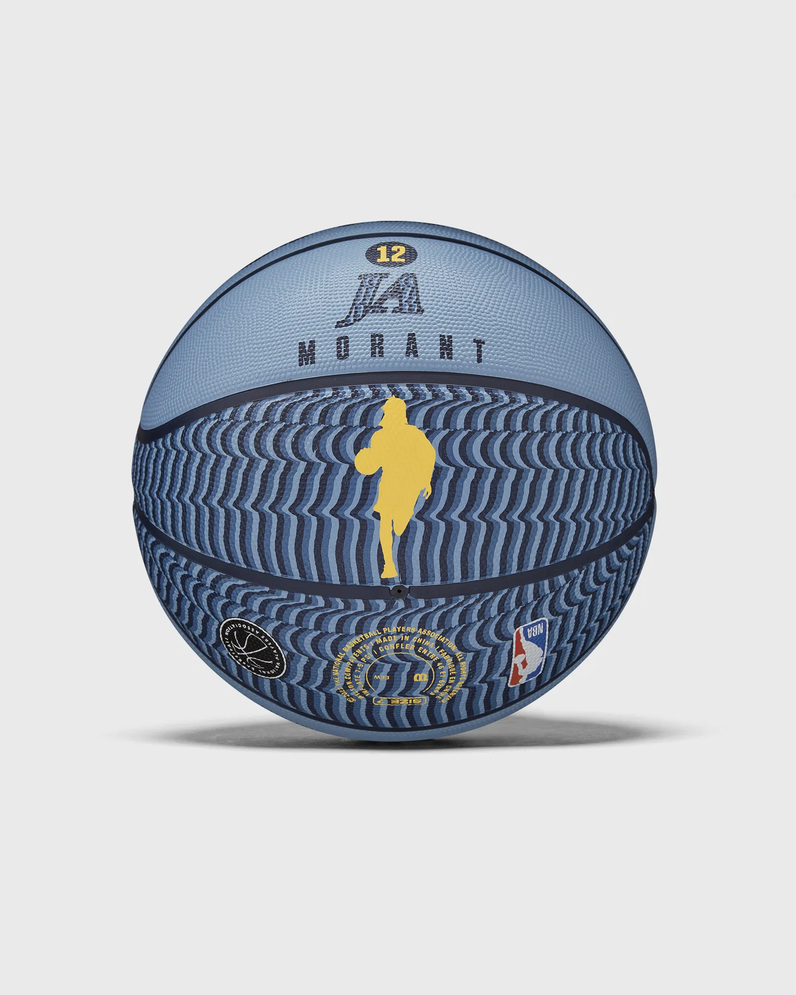WILSON NBA PLAYER ICON OUTDOOR BASKETBALL - JA MORANT SIZE 7