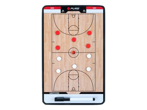 Pure2improve Basketball Training Board, Magnetic Tactic Board, Basketball, Plastic, CE