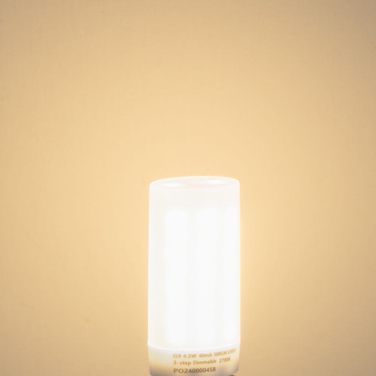 G9 3-staps dimbaar LED lamp opaal 4.5W 500 lm 2700K