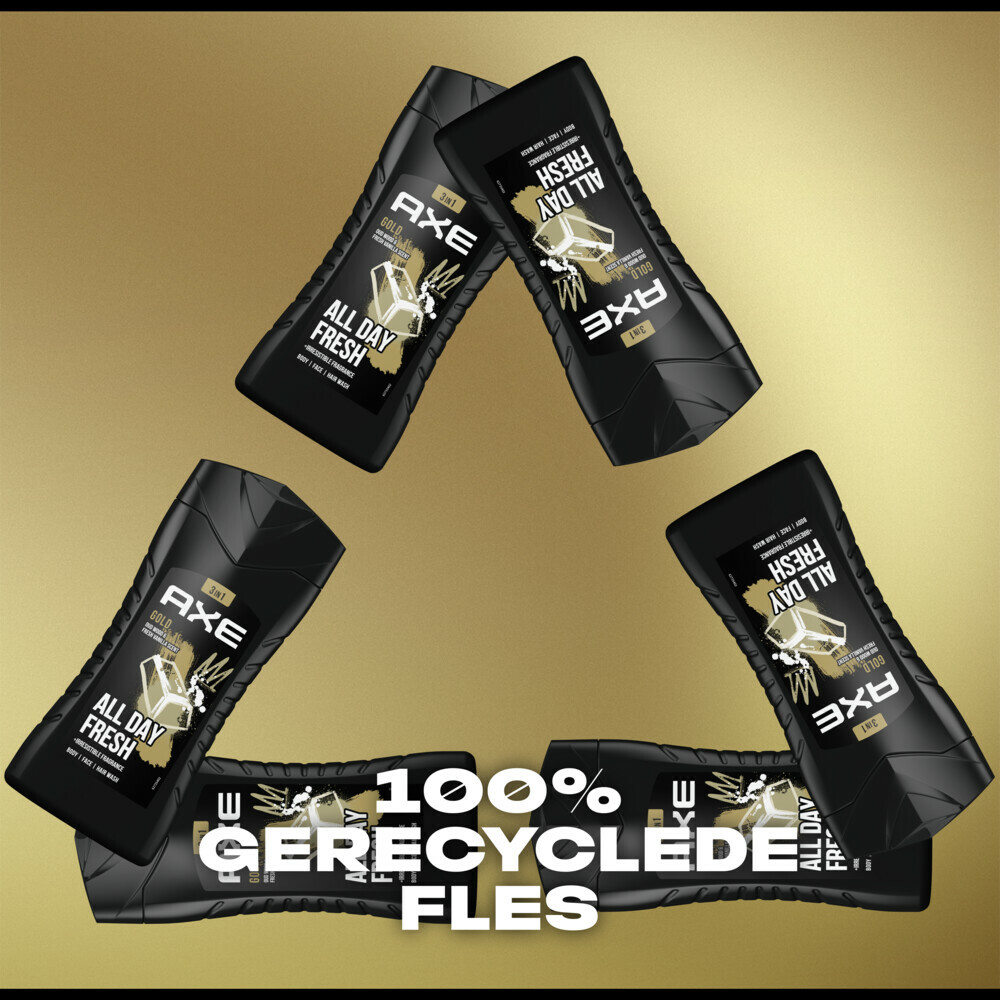 6x Axe Douchegel Gold Oudwood en Vanille250 ml