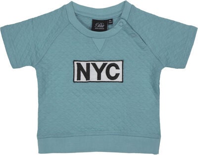 Petit by Sofie Schnoor T-shirt NYC, Aqua Blue