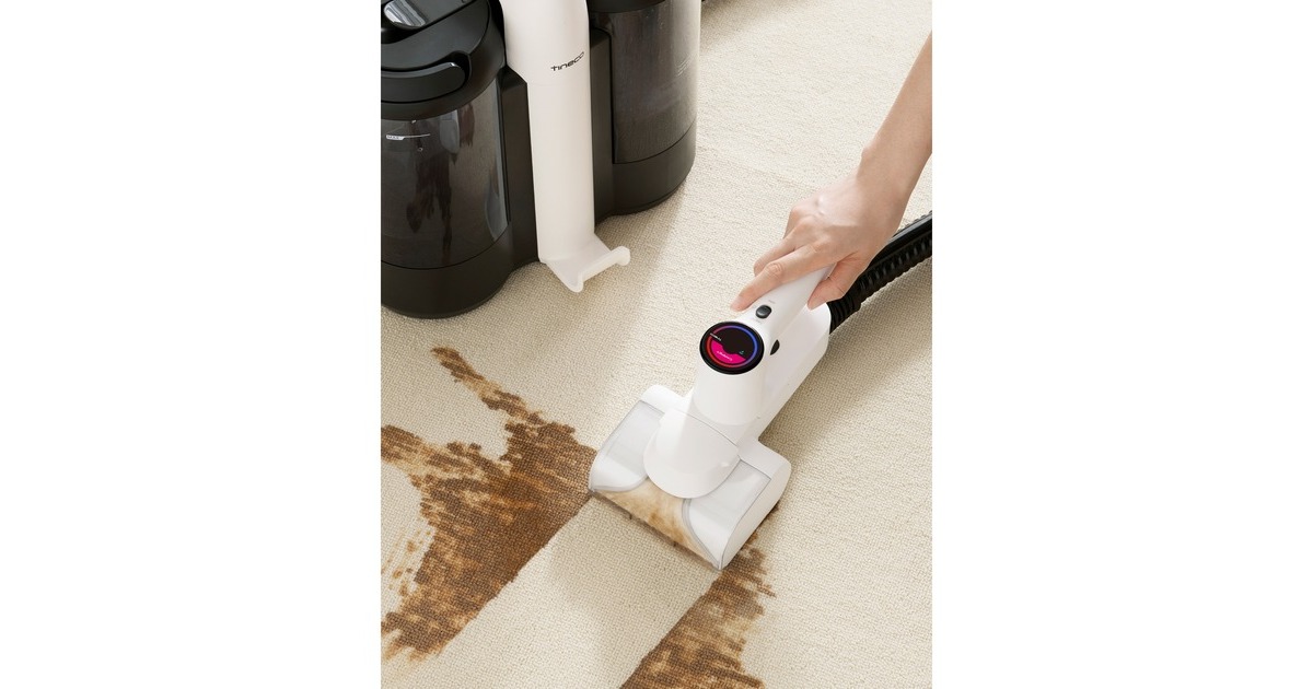 TinecoCARPET ONE SPOT Cordless Carpet Spot Cleaner vloerreiniger  (Wit/zwart, Oplaadbaar | vlekkenreiniger tapijt, meubels, auto | Tineco iLoop smart sensor)