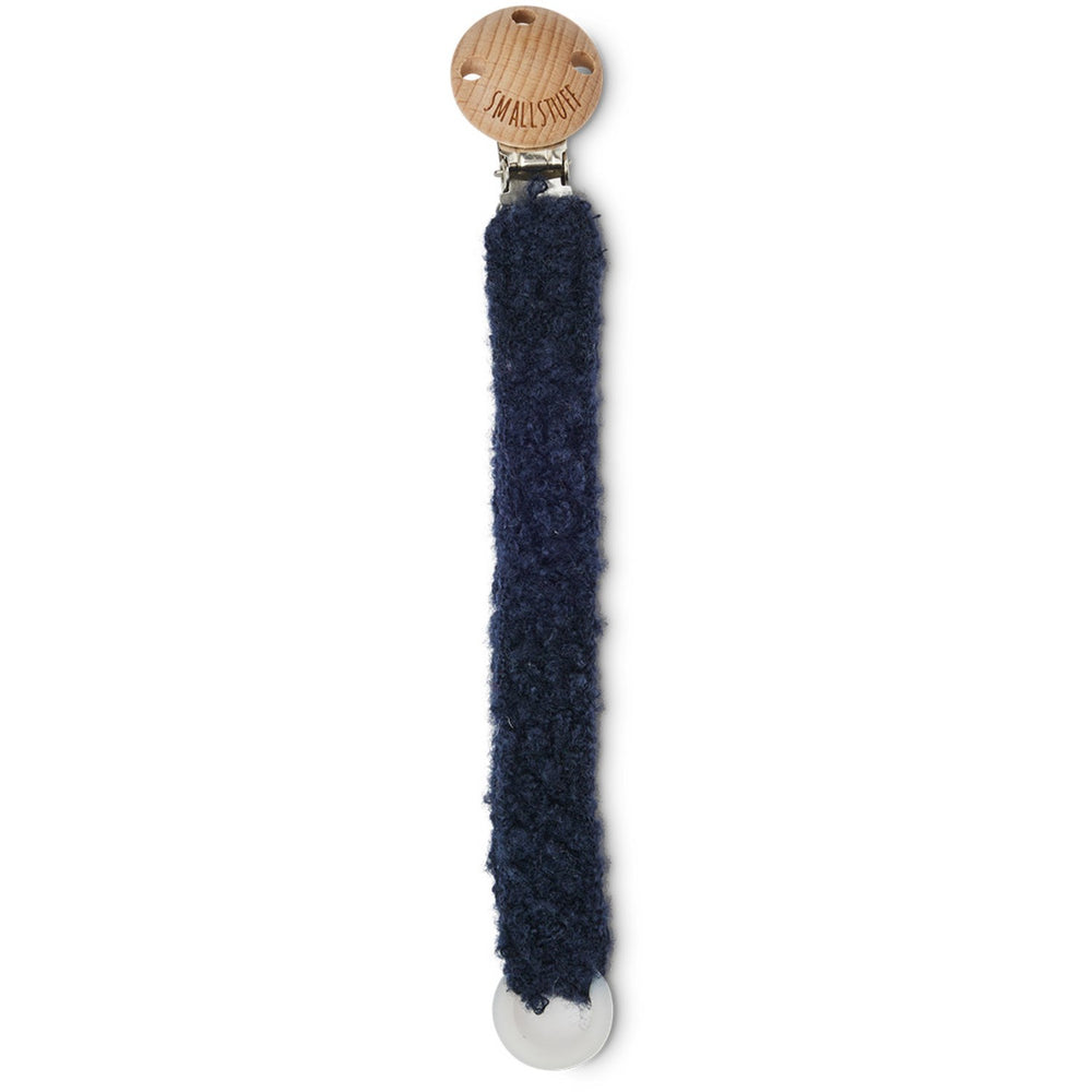 Køb Smallstuff Navy Strikket Suttesnor Bouclé Merino Uld