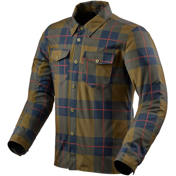 Rev'it - Surchemise Bison 2 H2O Marron / Navy