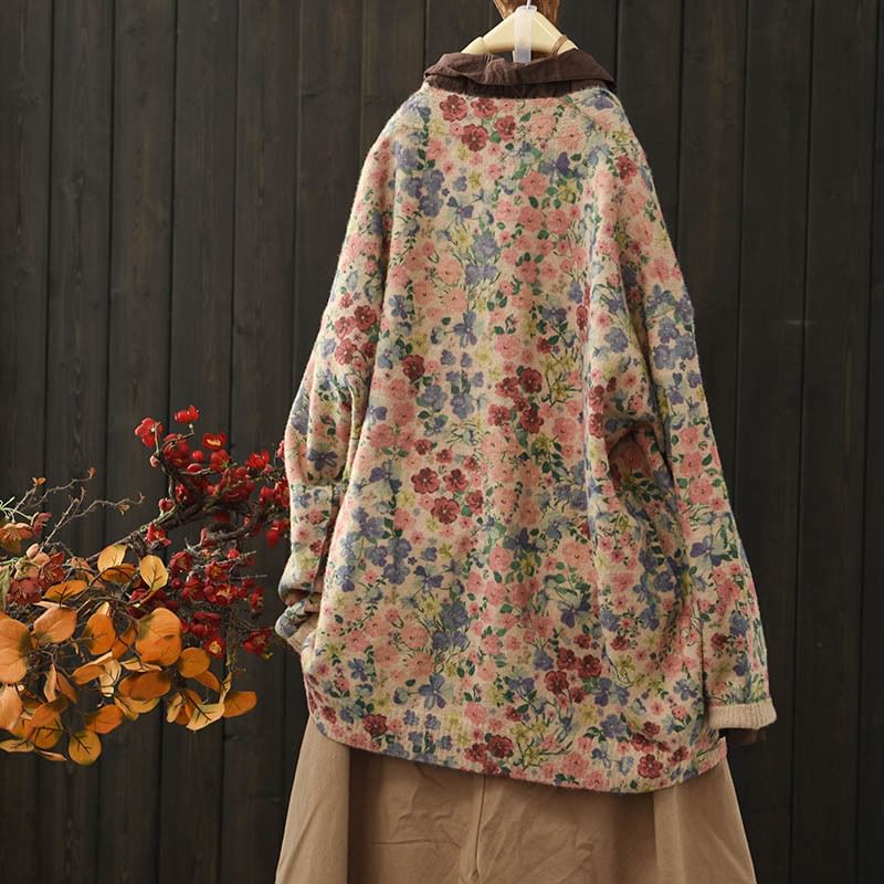 ZIMO - Vest met V-hals en patroon