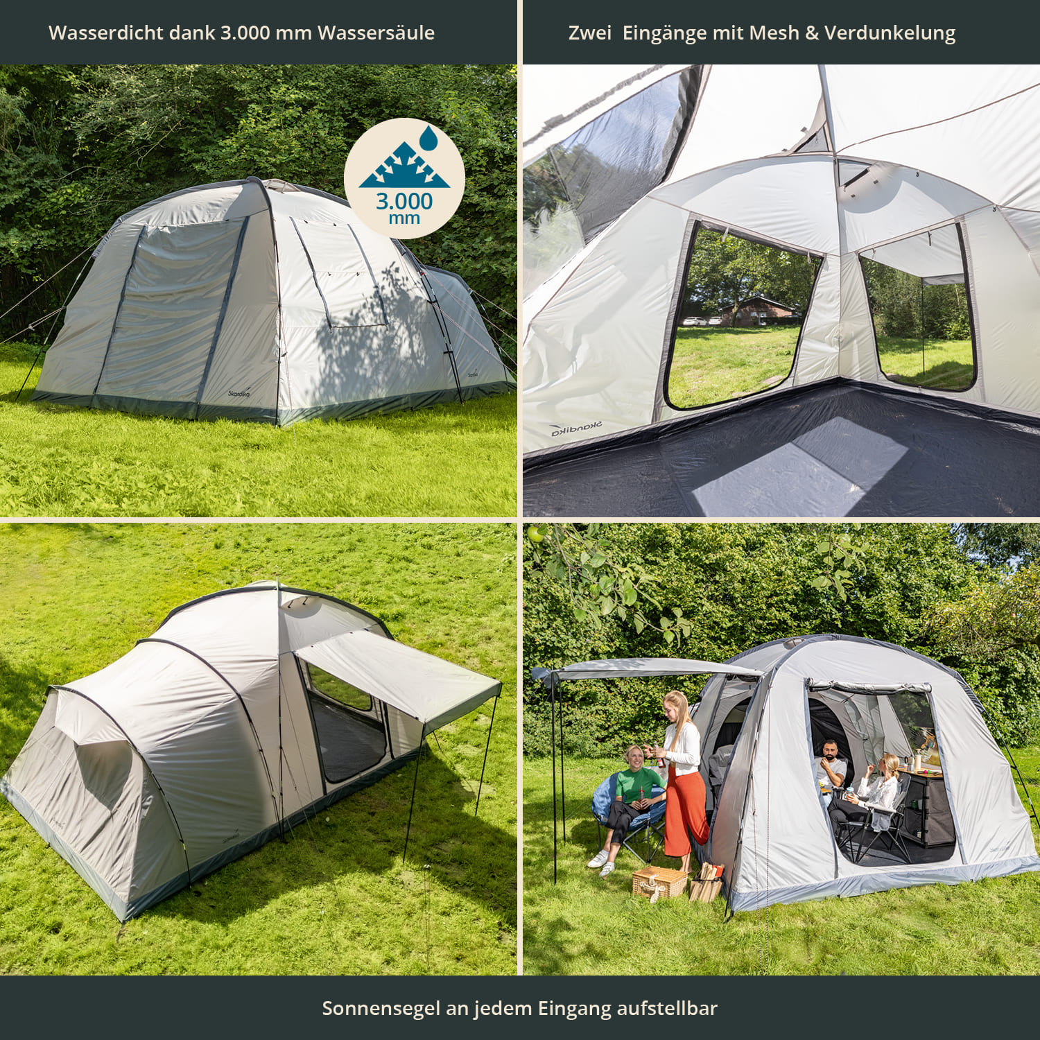 Skandika Bergen 5 Protect koepeltent