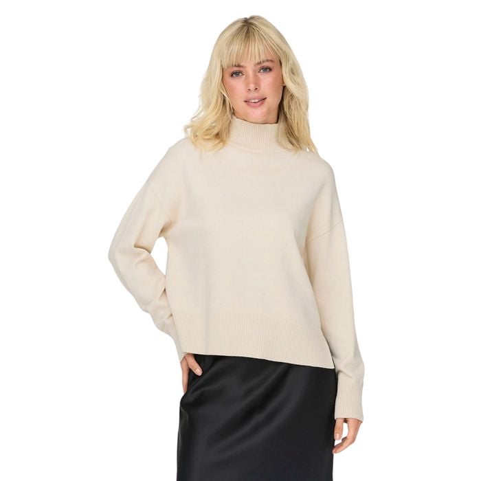Only Bari High Neck Knitted Sweater Dames