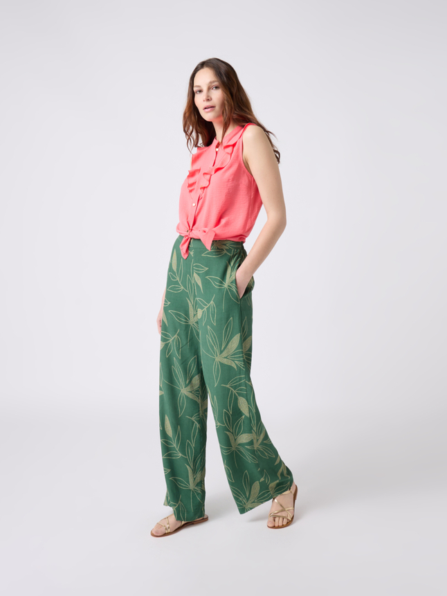 Chemise détail volant