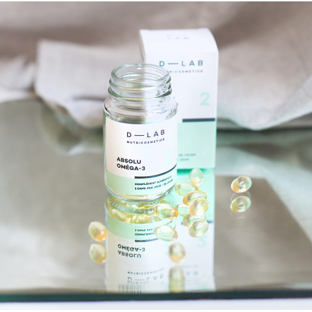 D-LAB NUTRICOSMETICS Absolu Omégas 3