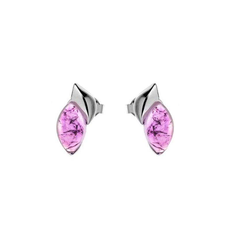 BO AMETHYSTE ARGENT RHODIE