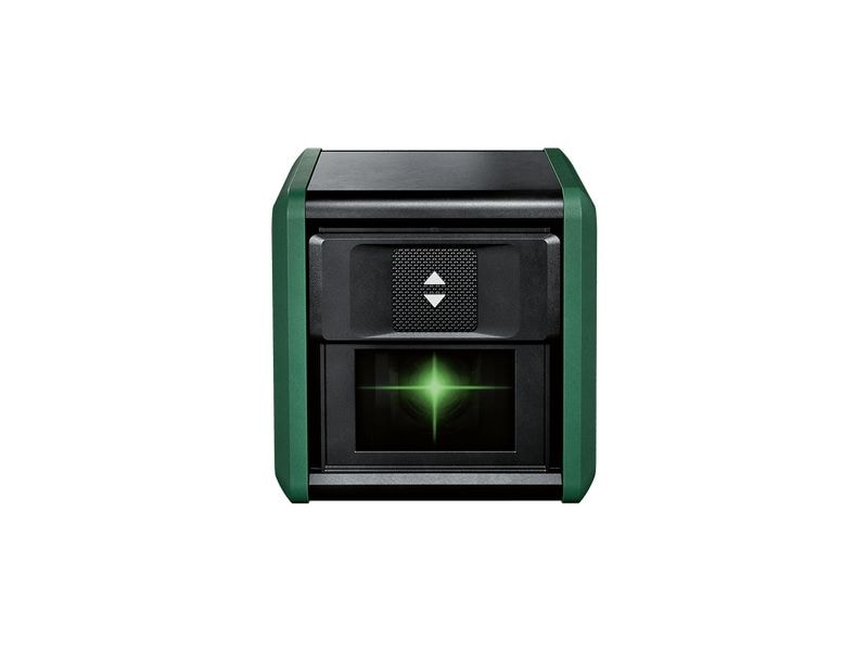 Bosch Kreuzlinien-Laser Quigo Green 12 m Grüner Kreuzlinienlaser für verschiedenste DIY-Projekte