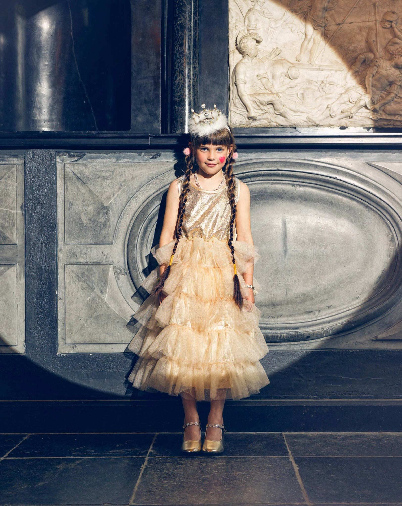 Kostüm-Kleid CHRISTIANNE in weiß