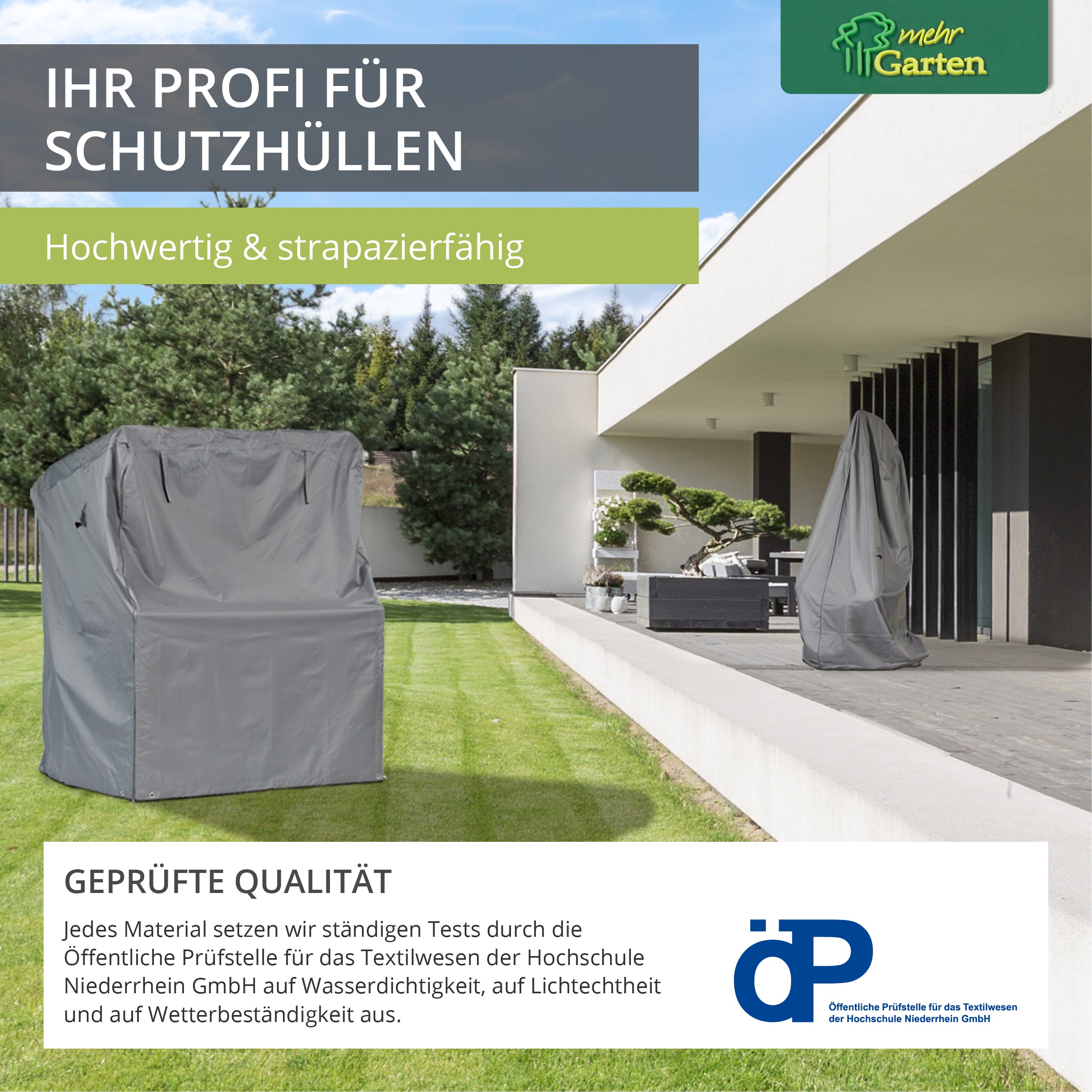 Premium Schutzhülle für Loungegruppe rechteckig / quadratisch