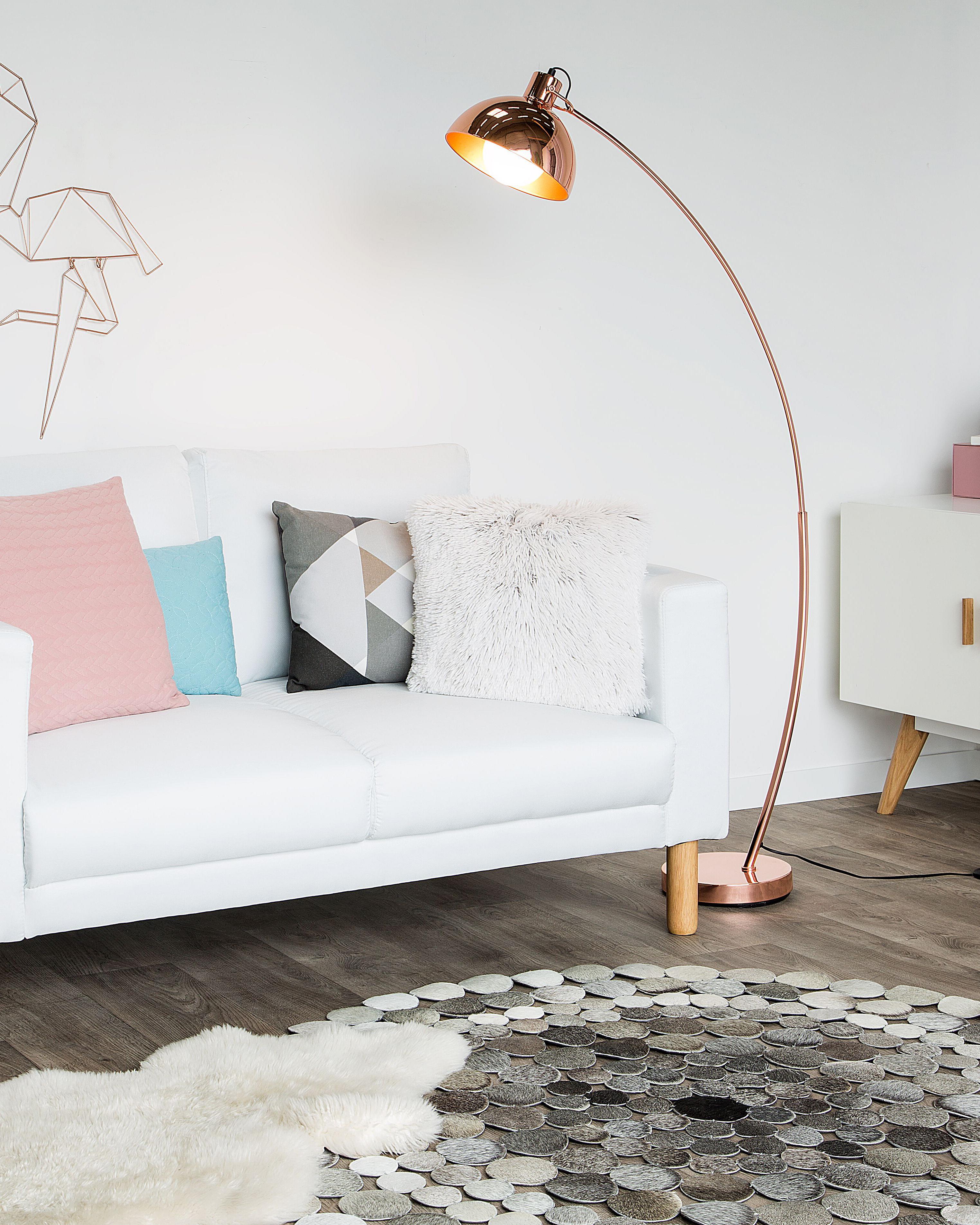 Staande lamp DINTEL Metaal Koper