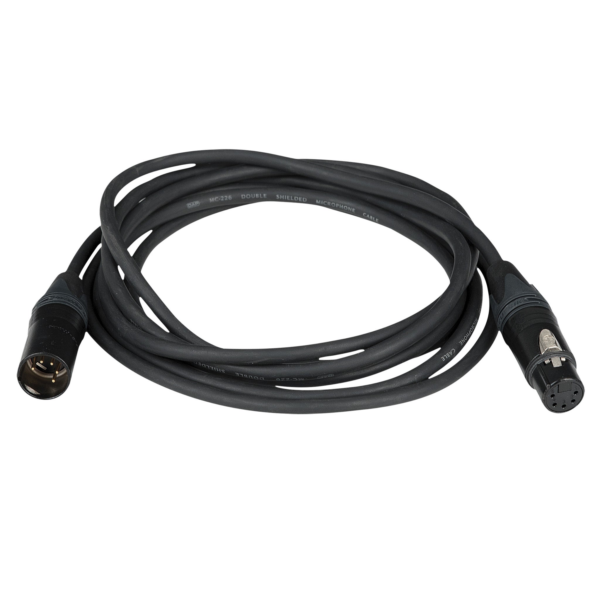 DAP FL85 Digi Quad DMX-kabel XLR 5-pins met Neutrik connector 1.5 m