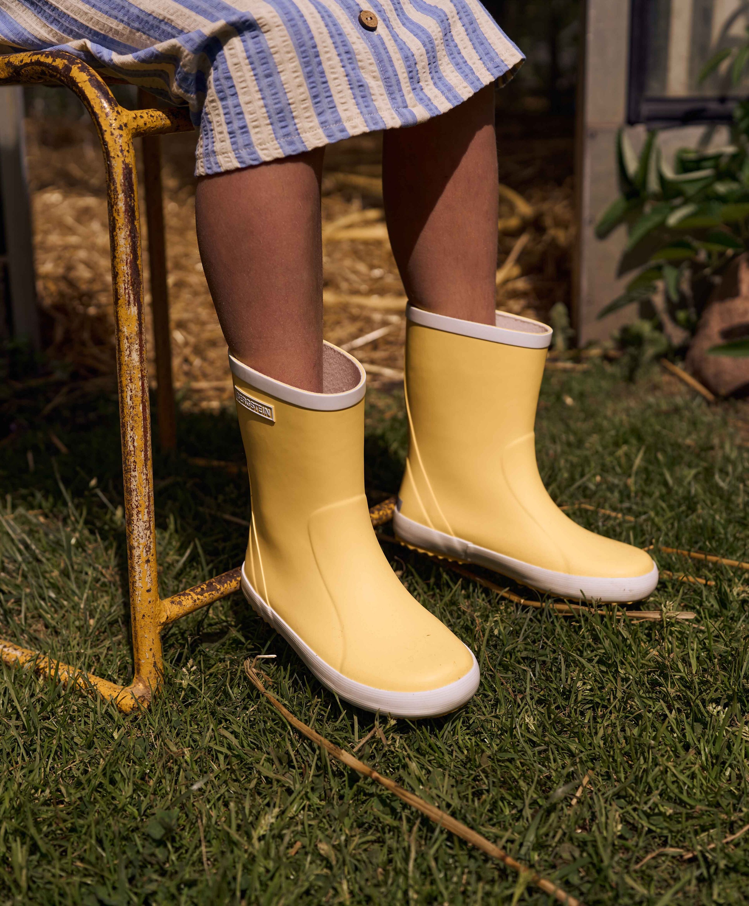 Bergstein Bergstein Classic Limited Edition regenlaarzen  geel