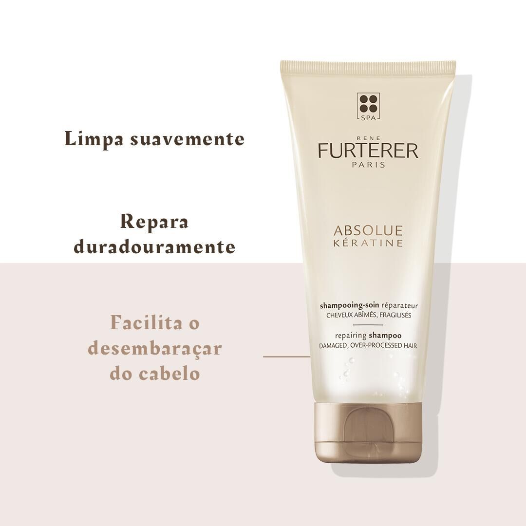 RENE FURTERER  Absolue Kératine Champô Cuidado Reparador - 200ml