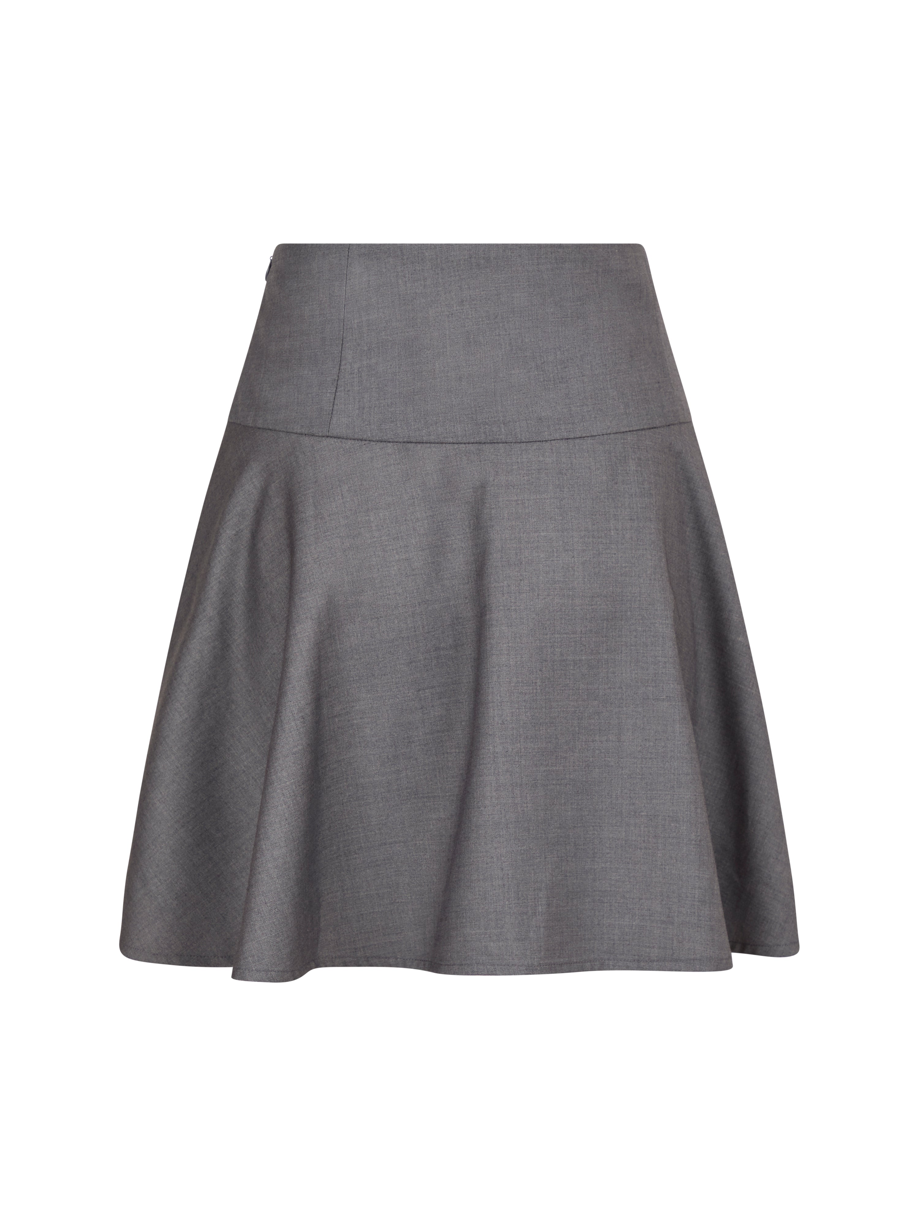 Neo Noir  Pamelo nederdel - Dark Grey Melange